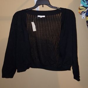 Maurices Crop Top sweater/cardigan NWT